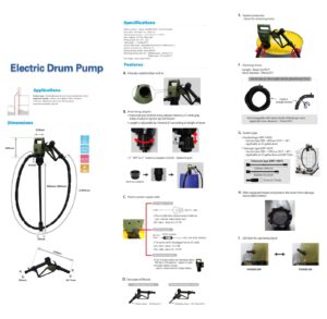 Electric Drum Pump AC DC Power in Pakistan